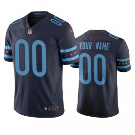 Maillot Chicago Bears Custom Navy City Edition Vapor Limited - Homme